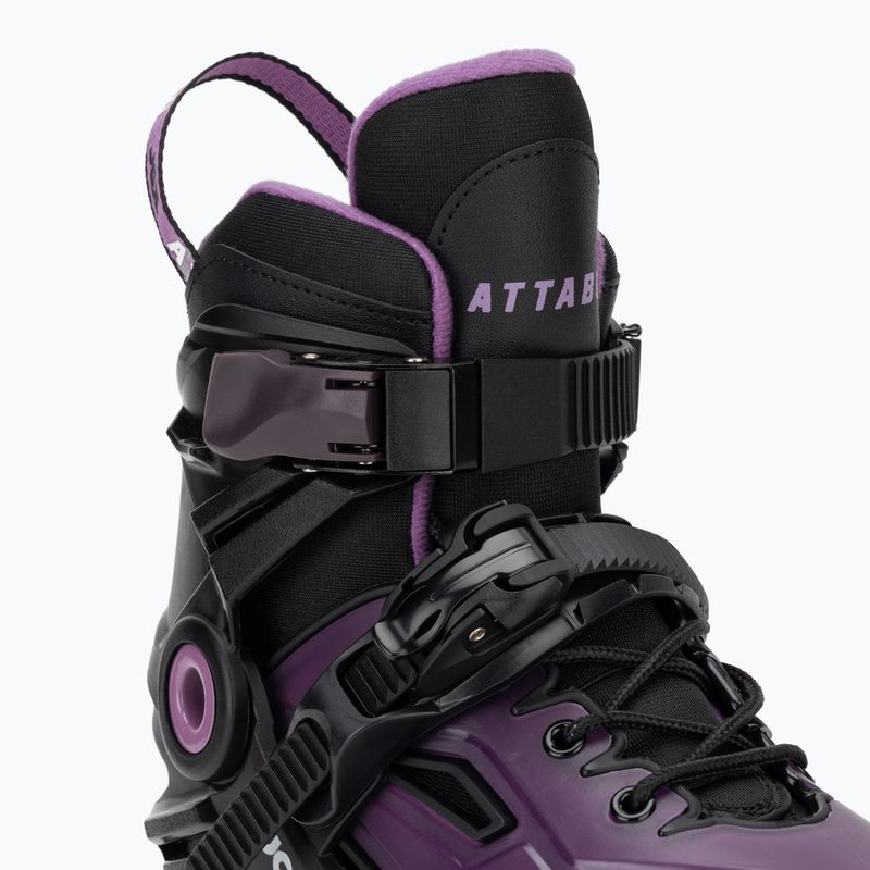 Detské nastaviteľné kolieskové korčule ATTABO JGX purple 10