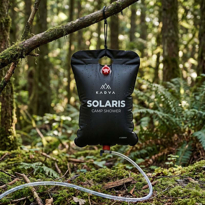 Kempingový sprchový systém KADVA Solaris 20 l čierny 9
