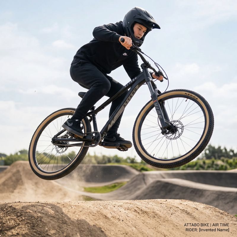 Juniorský dirtový bicykel ATTABO PERT 3.0 26" black 5