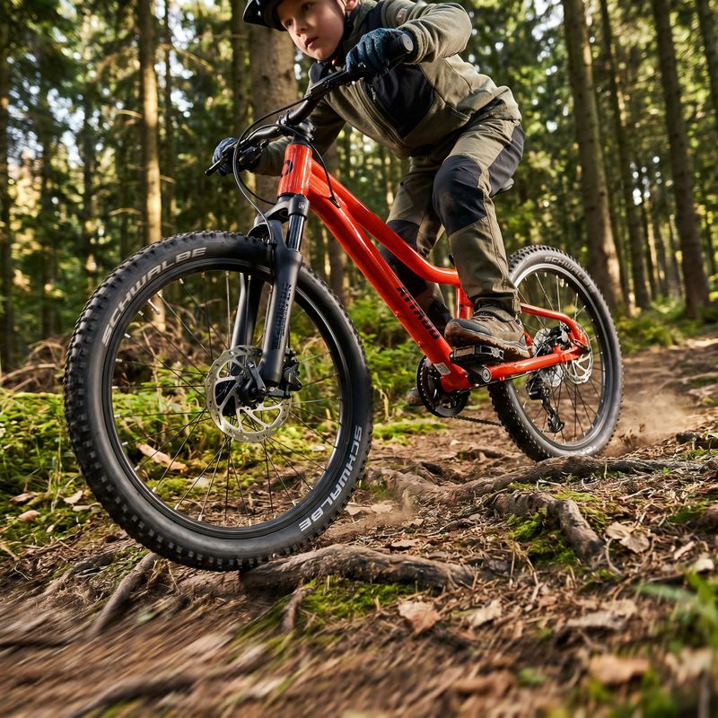 Detský bicykel ATTABO Rash 20" 10,3 kg Gen 2 oranžový 4
