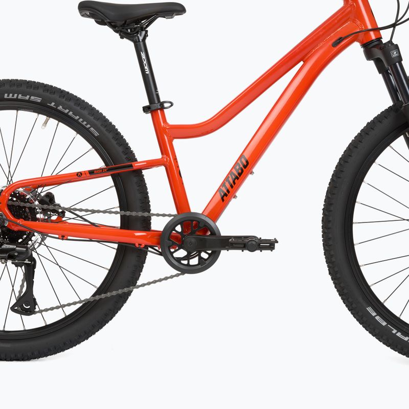 Detský bicykel ATTABO Rash 24" 11 kg Gen 2 orange 5
