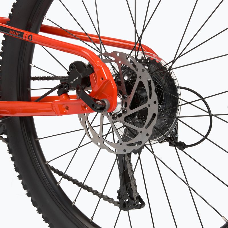 Detský bicykel ATTABO Rash 24" 11,4 kg Gen 2 oranžový 13