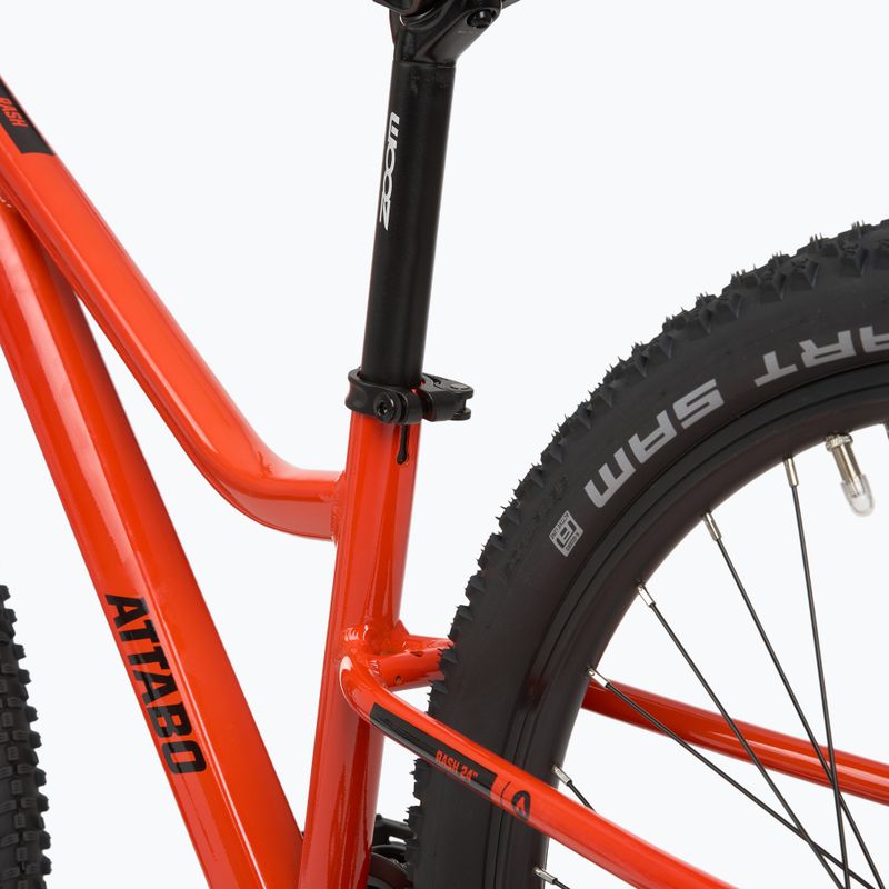 Detský bicykel ATTABO Rash 24" 11,4 kg Gen 2 orange 15