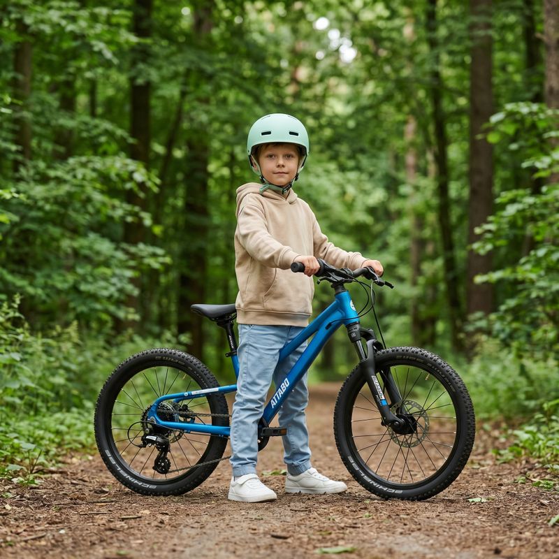 Detský bicykel ATTABO Rash 20" 10,3 kg Gen 2 modrý 6