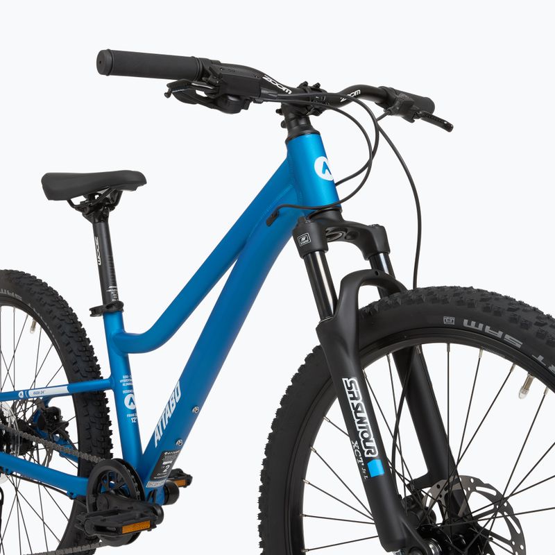 Detský bicykel ATTABO Rash 24" 11,4 kg Gen 2 modrý 9