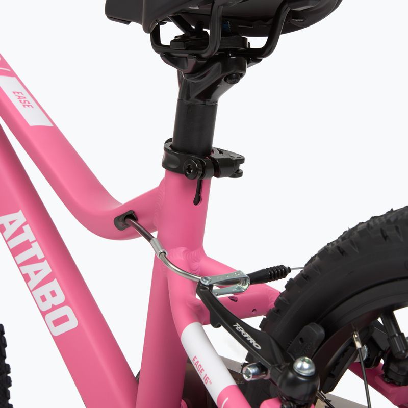 Detský bicykel ATTABO EASE 16" 6,4 kg Gen 2 ružový 14