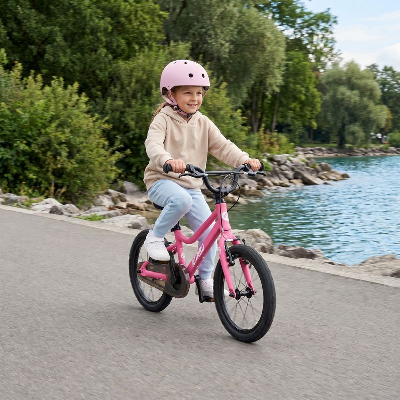 Detský bicykel ATTABO EASE 16" 6,4 kg Gen 2 ružový 4