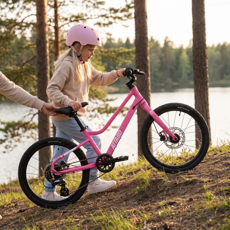 Detský bicykel ATTABO EASE 20" 8,8 kg Gen 2 pink 3