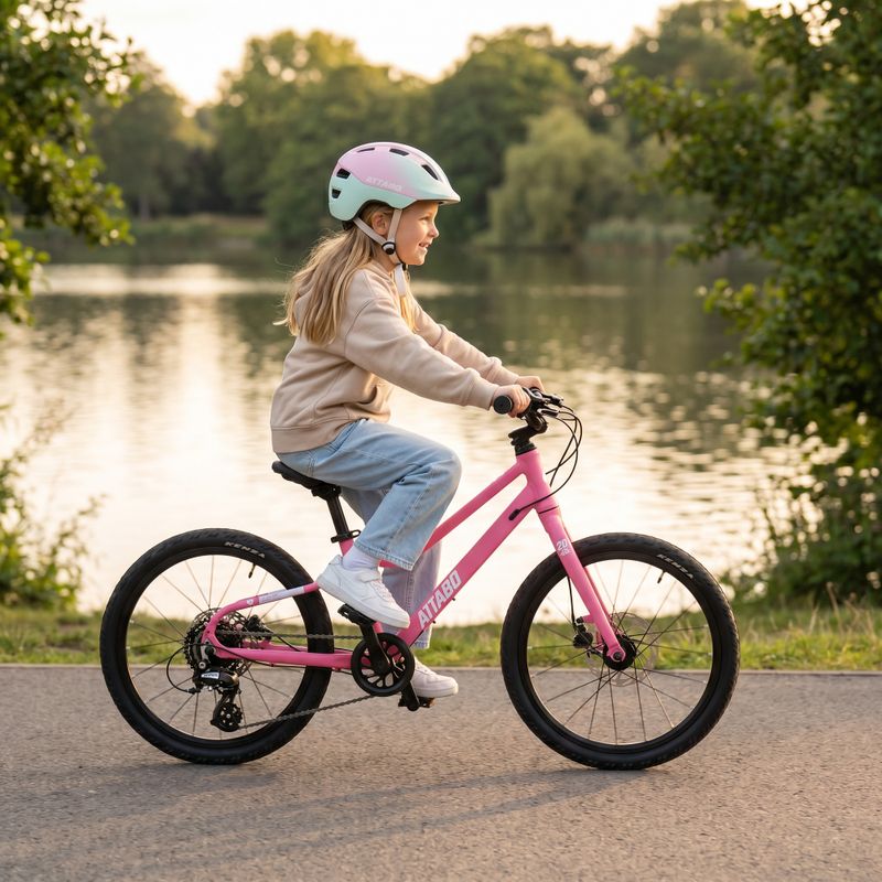 Detský bicykel ATTABO EASE 20" 8,4 kg Gen 2 pink 5