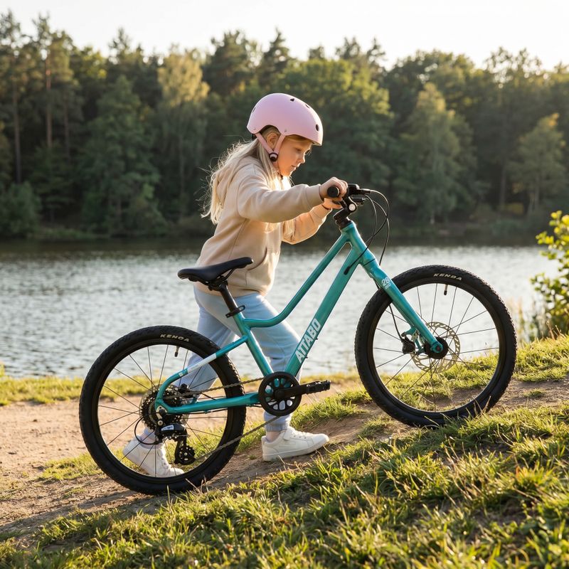 Detský bicykel ATTABO EASE 20" 8,8 kg Gen 2 turquoise 3