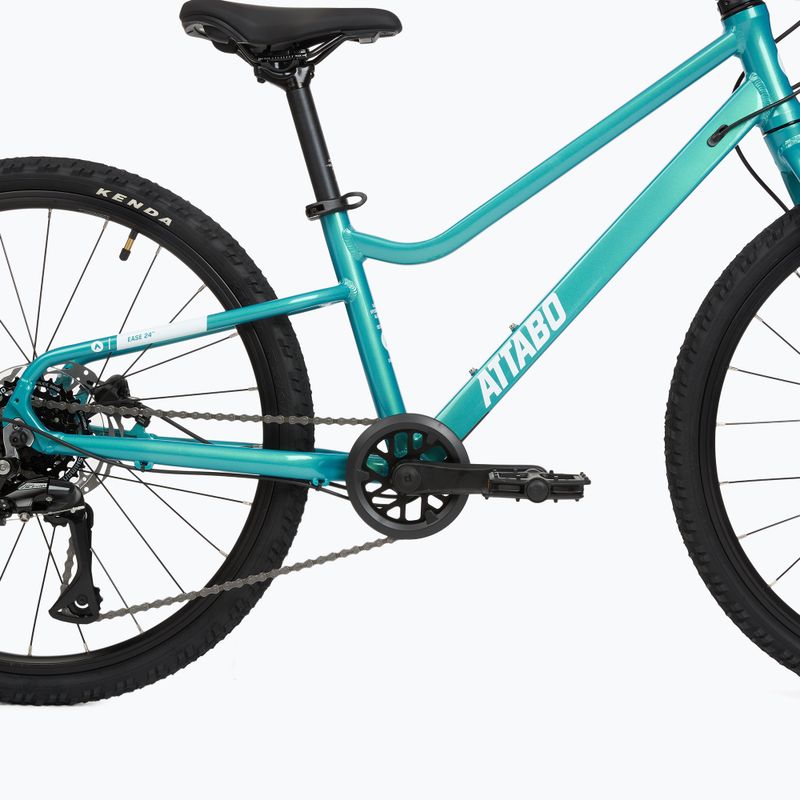 Detský bicykel ATTABO EASE 24" 9,2 kg Gen 2 turquoise 5