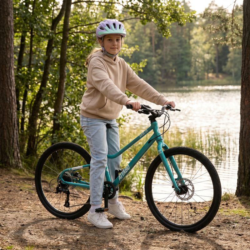 Detský bicykel ATTABO EASE 24" 9,6 kg Gen 2 turquoise 4