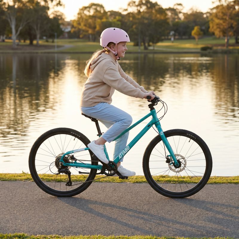 Detský bicykel ATTABO EASE 24" 9,2 kg Gen 2 turquoise 7