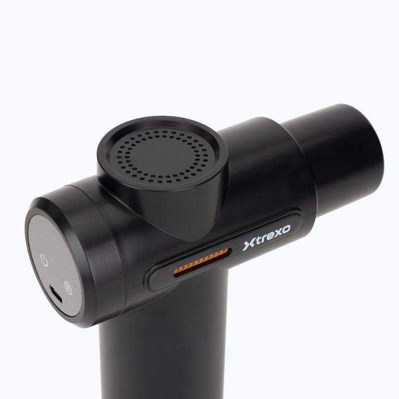 Pistoleť XTREXO na masáž Mini Pulsar čierny 7