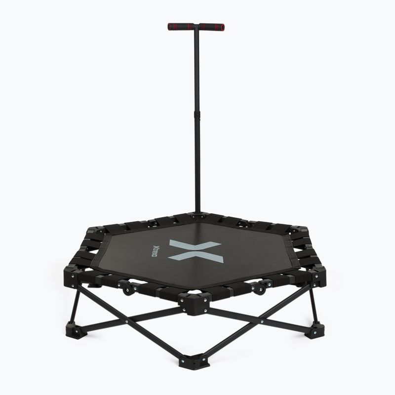 Trampolína XTREXO Hop&Side skladacia čierna 3