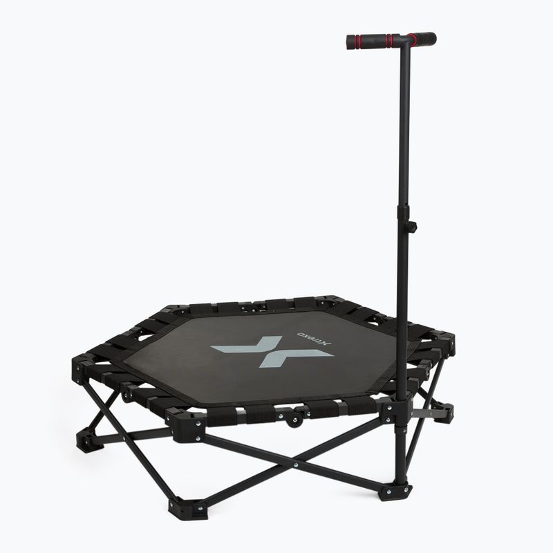 Trampolína XTREXO Hop&Side skladacia čierna 4