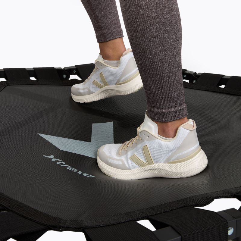 Trampolína XTREXO Hop&Side skladacia čierna 15