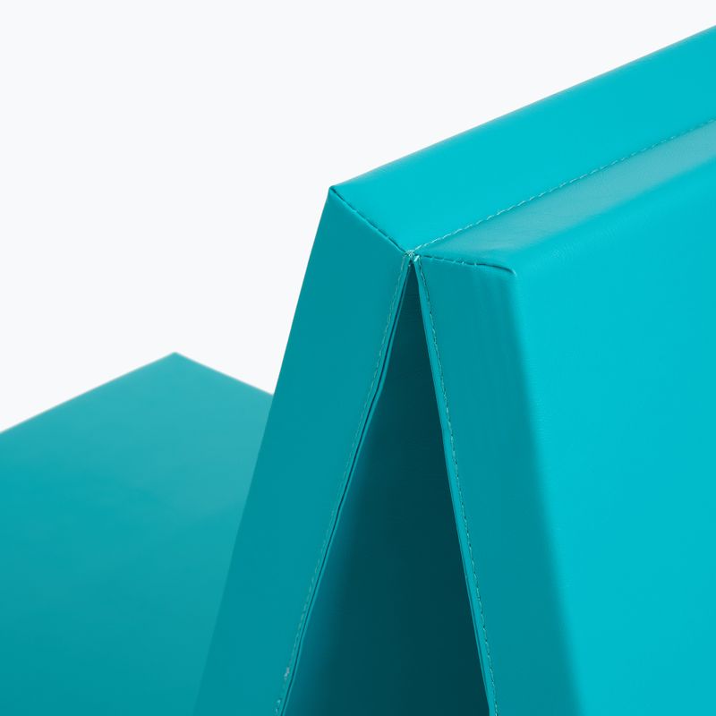 Skladací gymnastický matrac TREXO 180 x 60 x 5 cm green 8