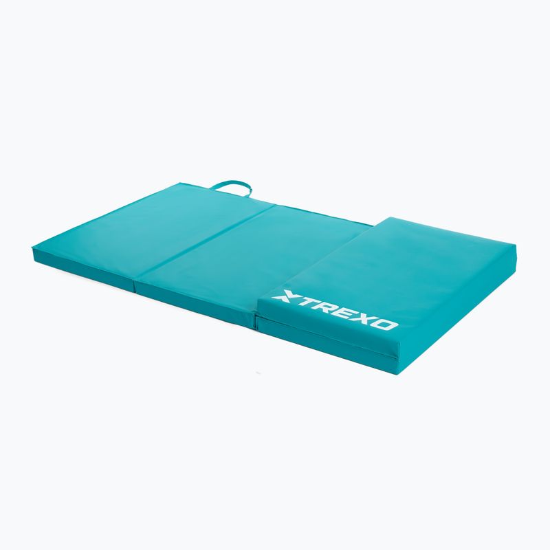 Skladací gymnastický matrac TREXO 195 x 80 x 5 cm green 3