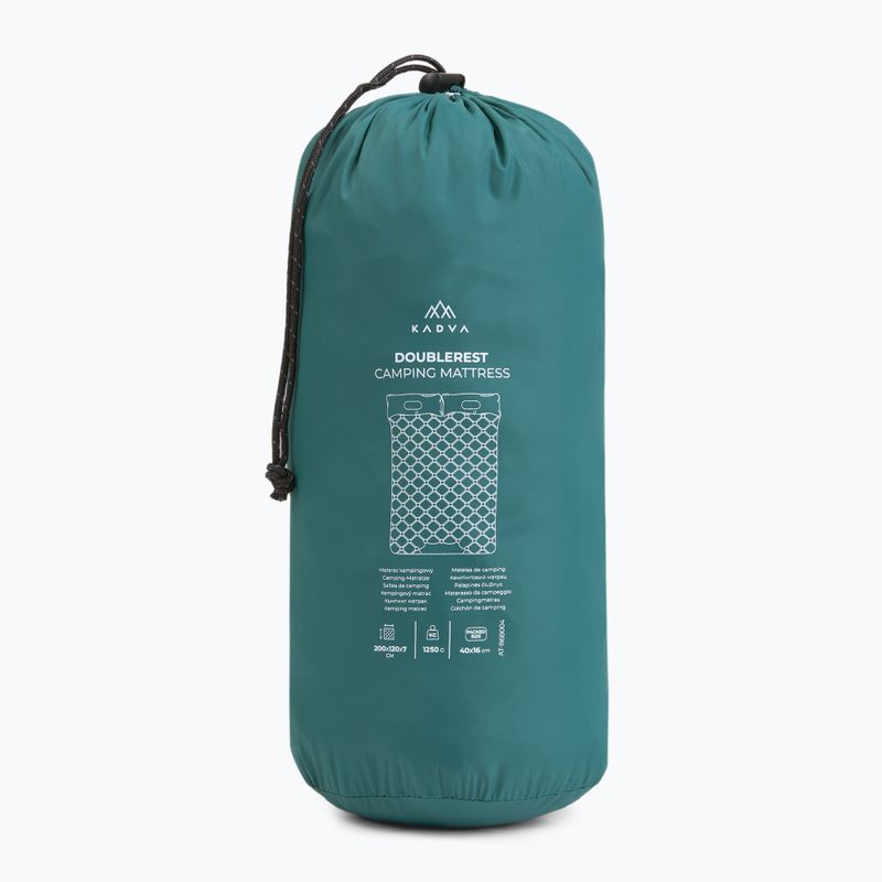 Kempingový matrac KADVA Doublerest green 9
