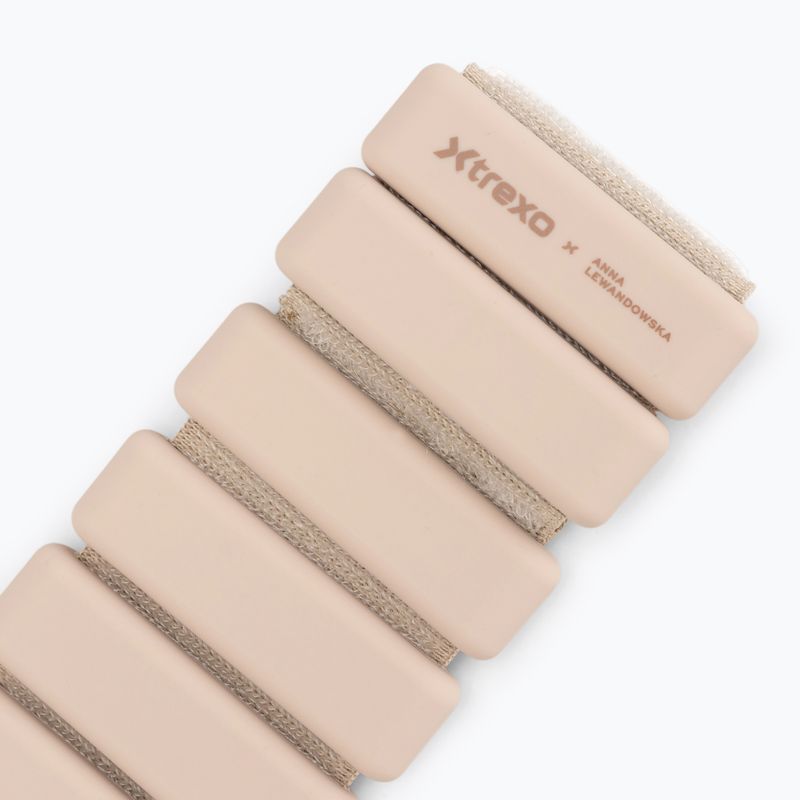 Závažia na členky a zápästia XTREXO x Anna Lewandowska Bangles 205 Beige 6