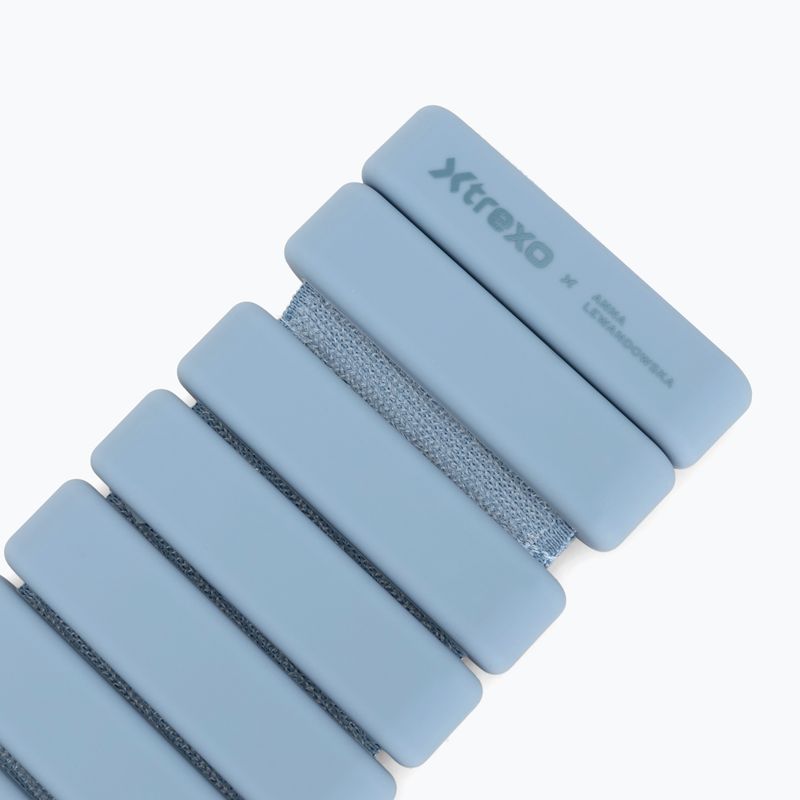 Závažia na členky a zápästia XTREXO x Anna Lewandowska Bangles 210 Azul Bruma 5