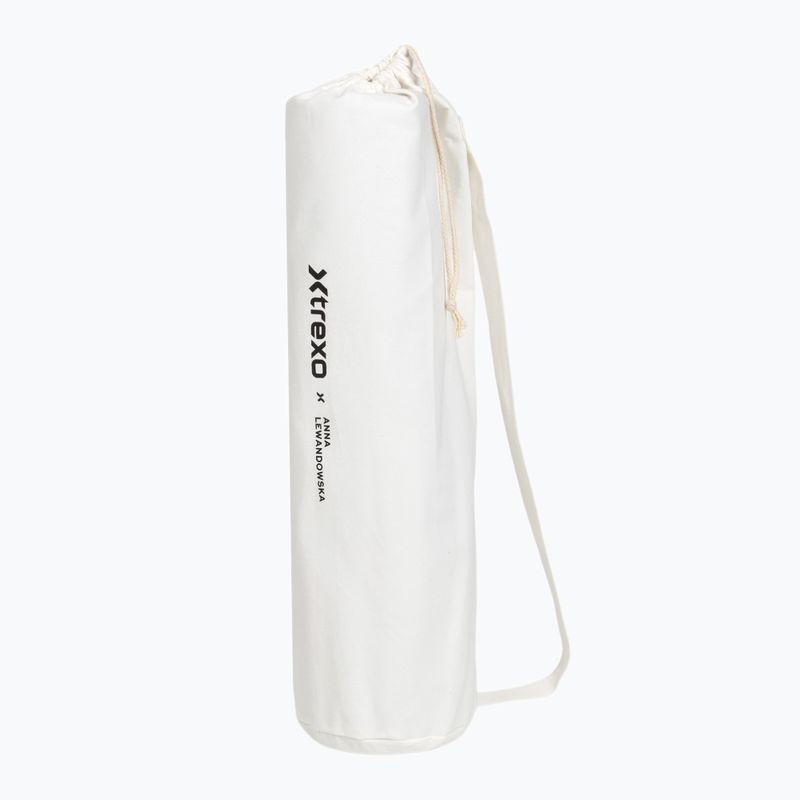 Podložka na cvičenie a jogu XTREXO x Anna Lewandowska play mat 183x61 Milktea 6