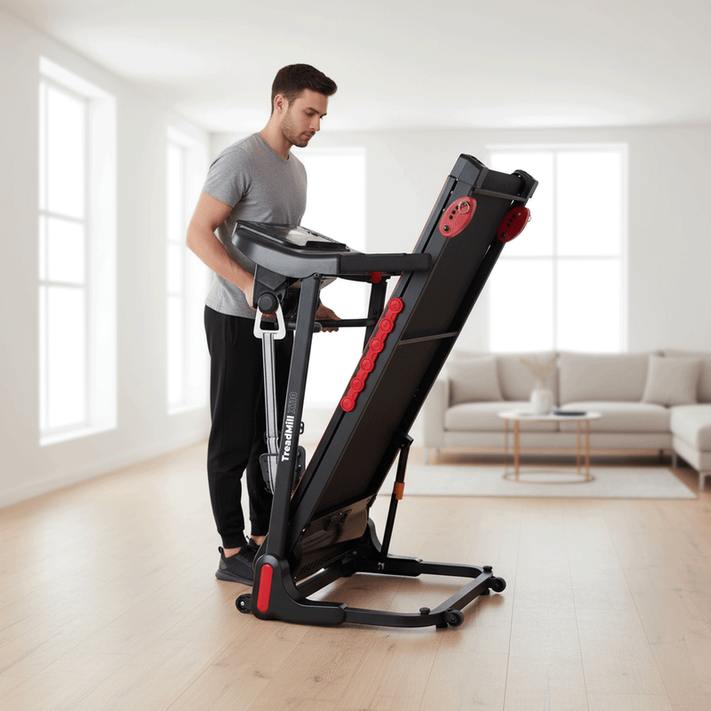 Bežecký pás Trexo X110+ s masážnym strojom black 15