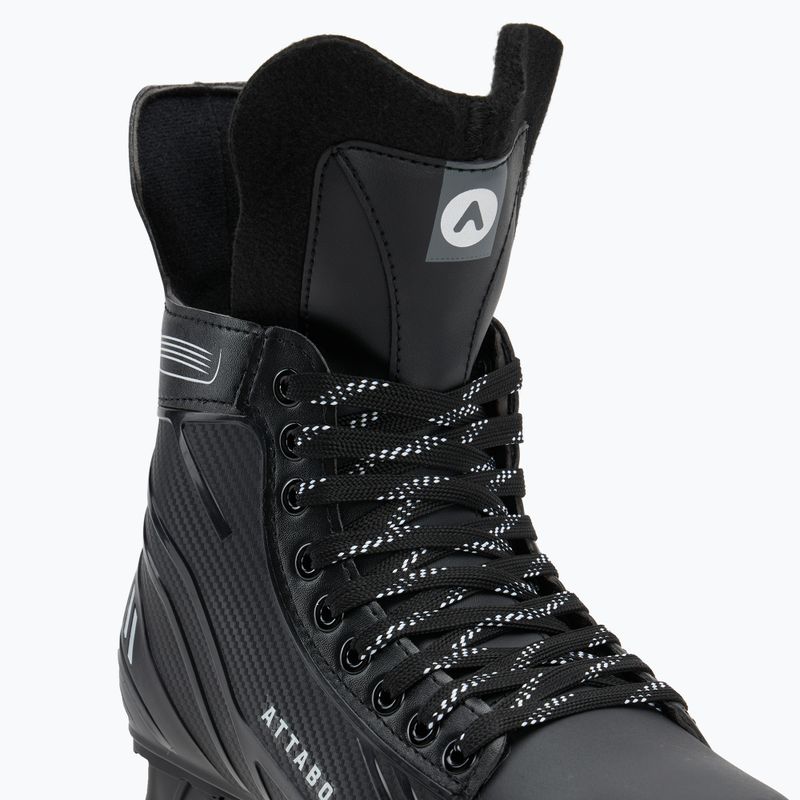 Detské hokejové korčule ATTABO Frazer II nastaviteľné black 3
