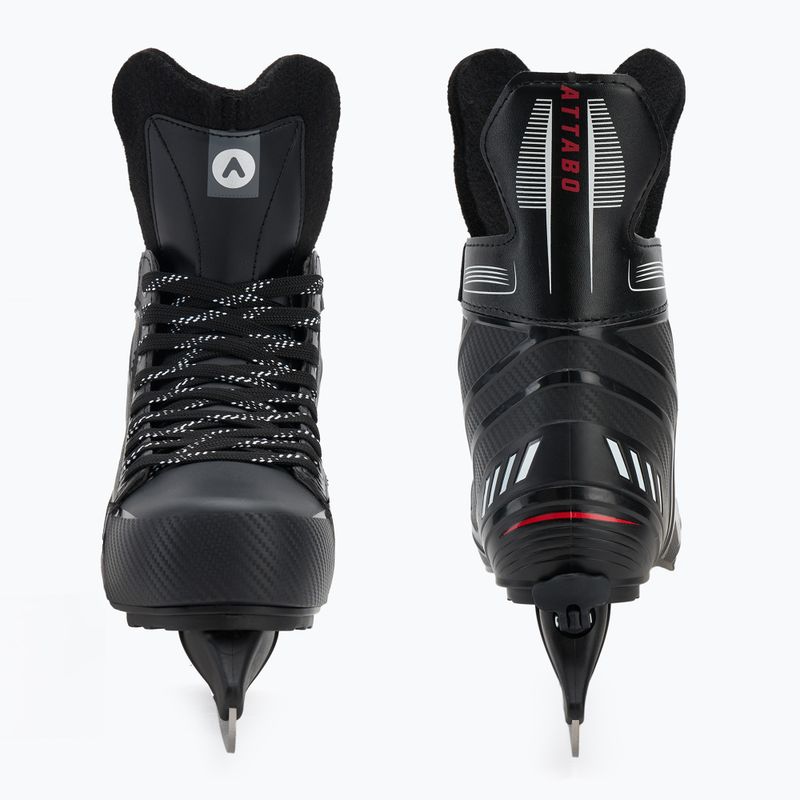 Detské hokejové korčule ATTABO Frazer II nastaviteľné black 7