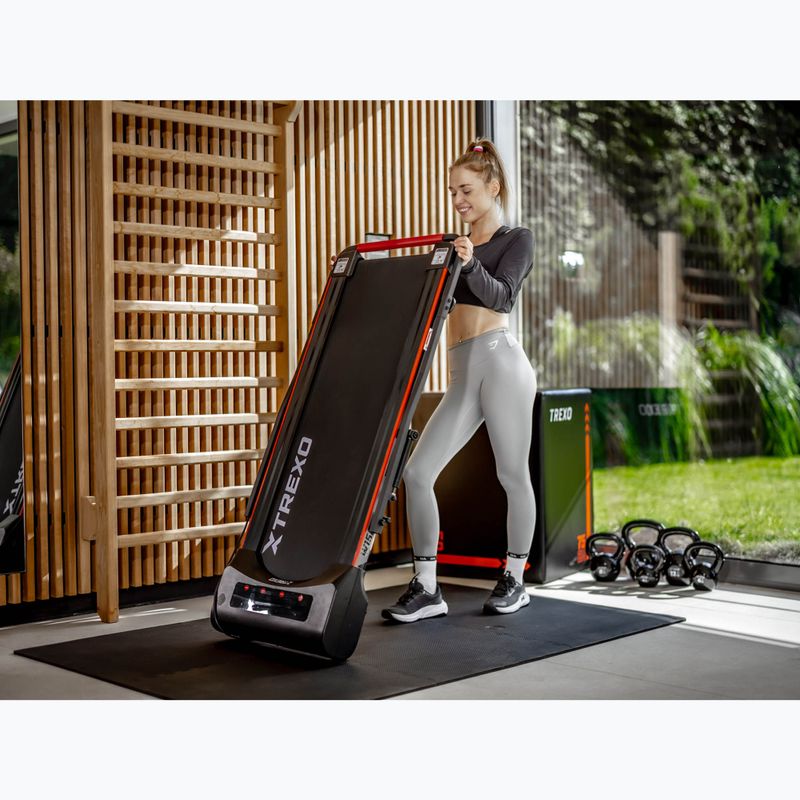 TREXO Walking Pad W150 elektrický bežecký pás čierny 4