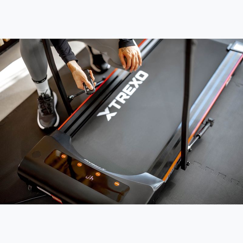 TREXO Walking Pad W150 elektrický bežecký pás čierny 6