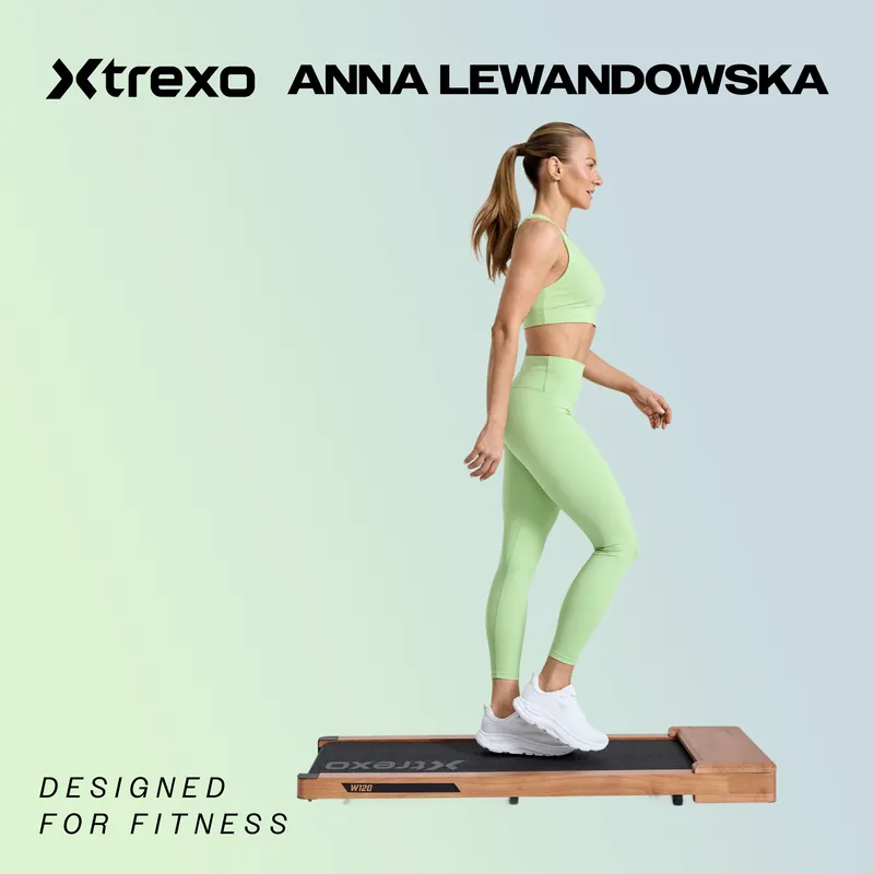 XTREXO Walking Pad W100 elektrický bežecký pás čierny 2