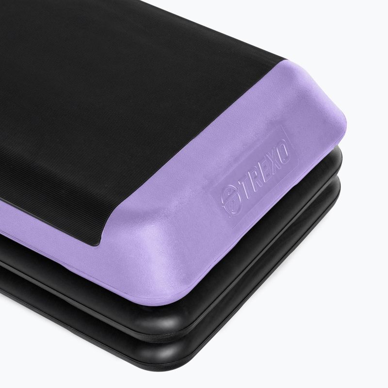 Schodík XTREXO Aerobic stepper AS01 fialový 9