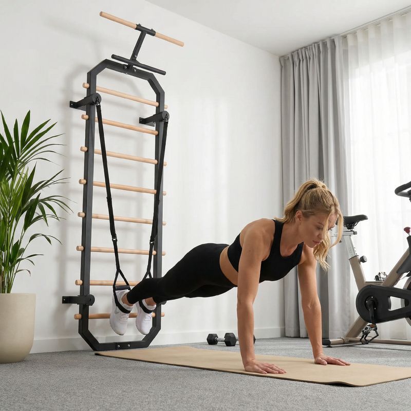 Gymnastická rebrina XTREXO MULTICORE PRO black 6