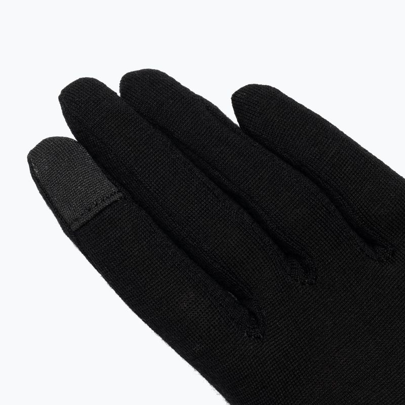 Detské rukavice Woolcano GLV1105 Czarny 5