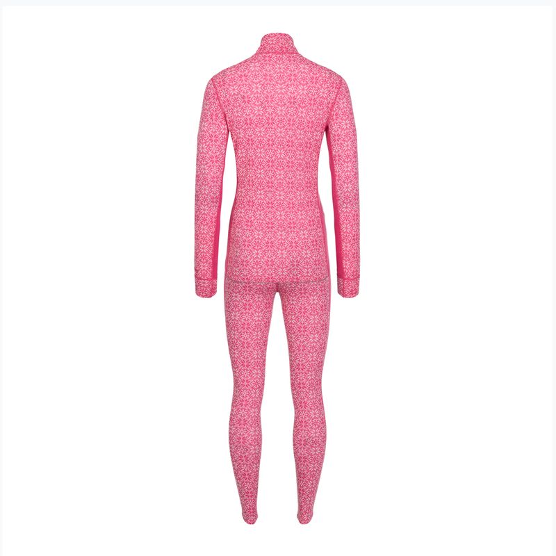 Dámska termo súprava Woolcano SET1121 Pink 2