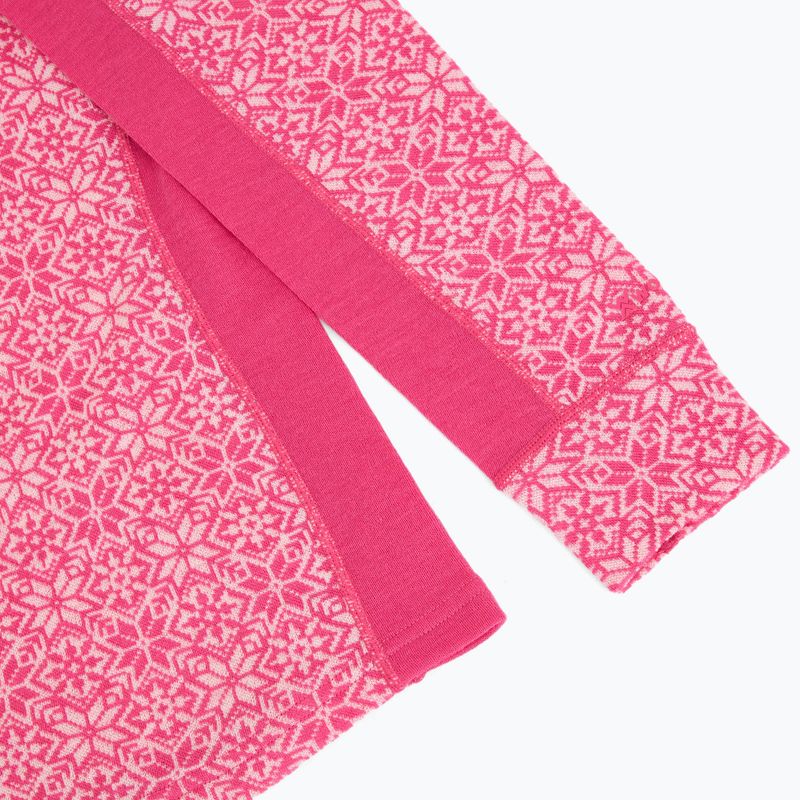 Dámska termo súprava Woolcano SET1121 Pink 5