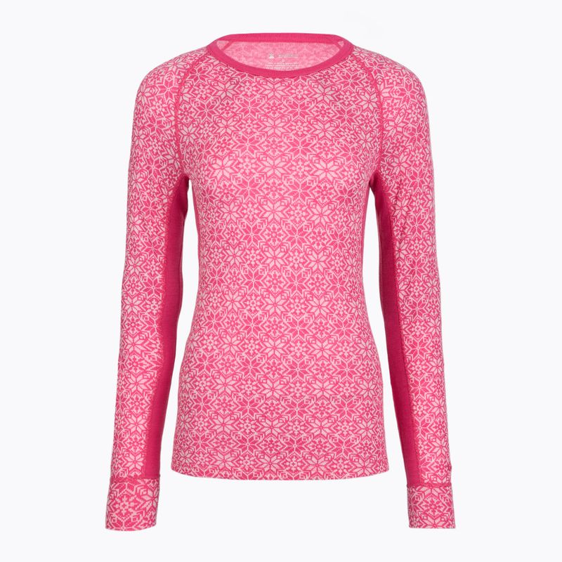 Dámska termo súprava Woolcano SET1109 Pink 3