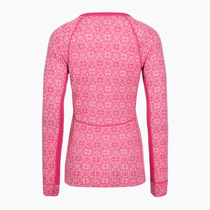 Dámska termo súprava Woolcano SET1109 Pink 4