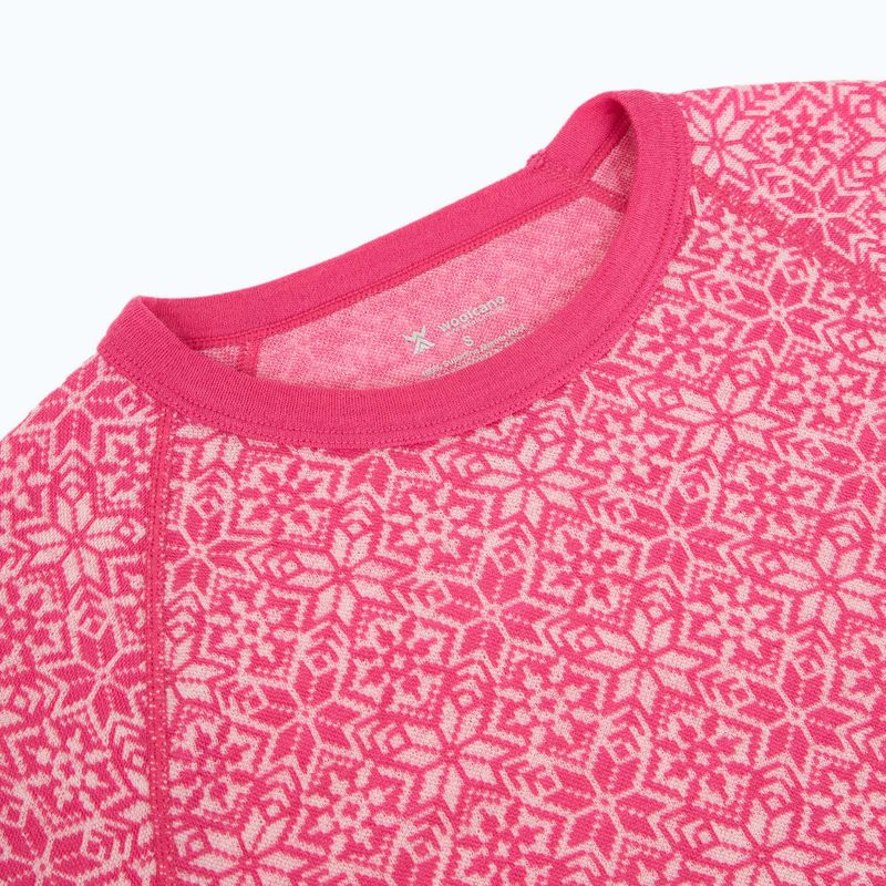 Dámska termo súprava Woolcano SET1109 Pink 6