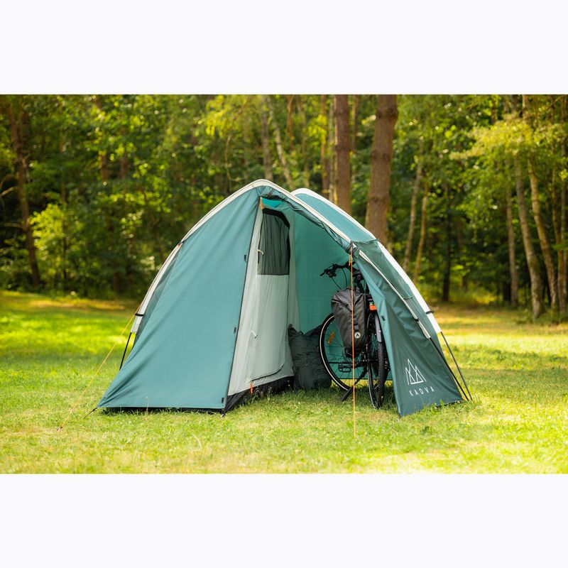 Cyklistický stan pre 1 osobu KADVA BIKEdome green 3