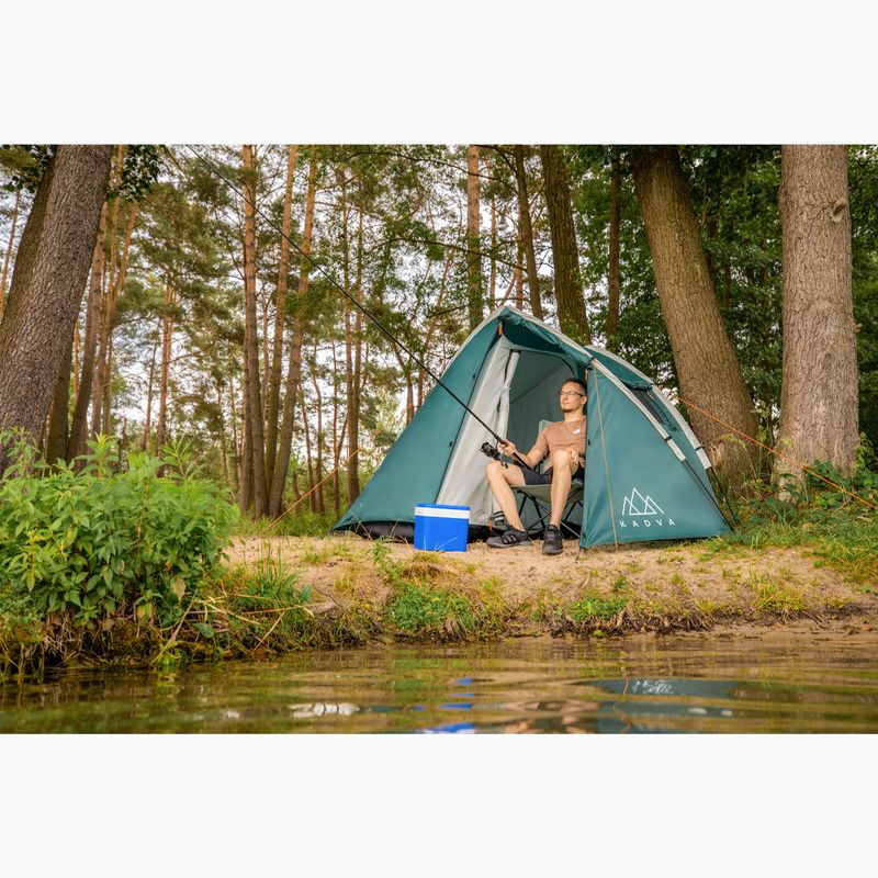 Cyklistický stan pre 1 osobu KADVA BIKEdome green 17