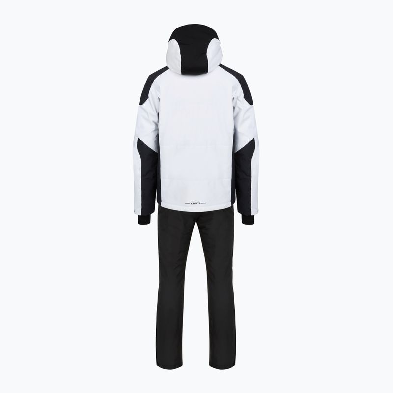 Pánsky lyžiarsky set DISUMER Pinnacle II Set white/black 2