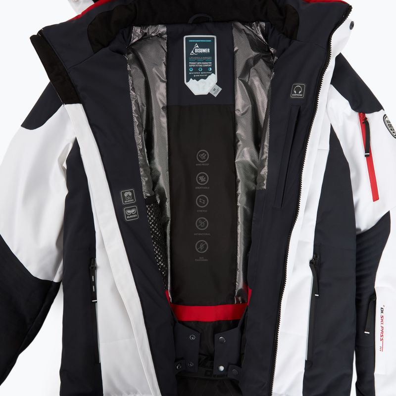 Pánsky lyžiarsky set DISUMER Pinnacle II Set white/black 13