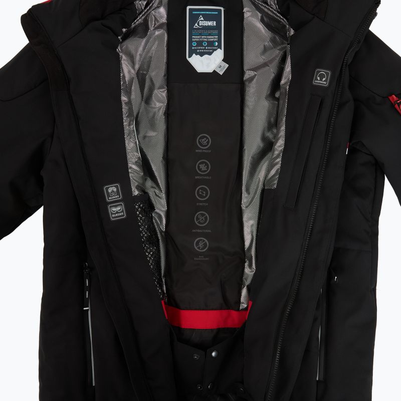 Pánsky lyžiarsky set DISUMER Pinnacle II Set Black 11