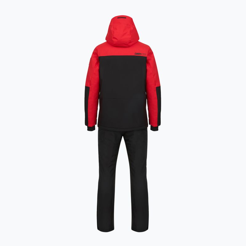 Pánsky lyžiarsky set DISUMER Pinnacle Set black/red 2