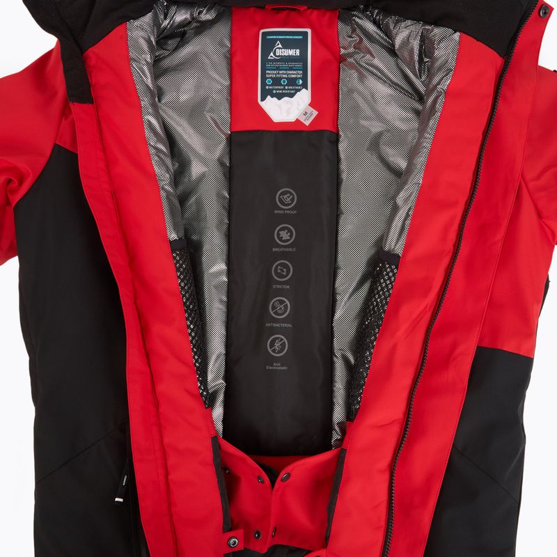 Pánsky lyžiarsky set DISUMER Pinnacle Set black/red 13
