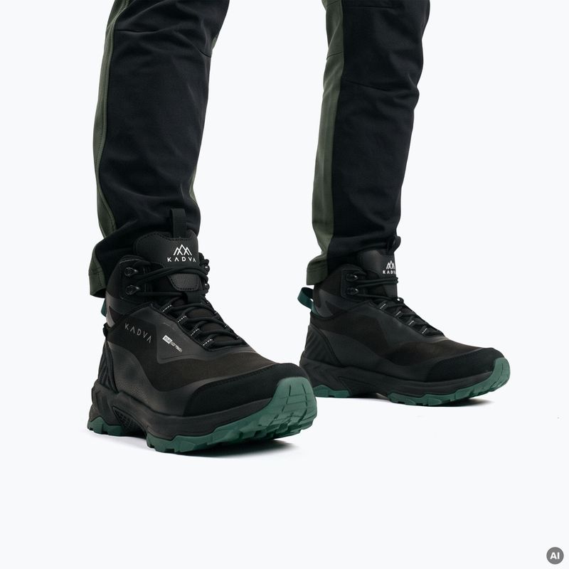 Pánske snehule KADVA ROCKY MID WP SOFTSHELL čierne 2