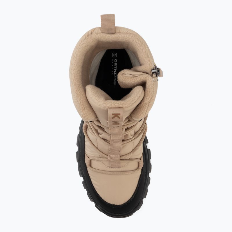 Dámske snehule KADVA BIGRA HG WP WMNS Beige/Black 5